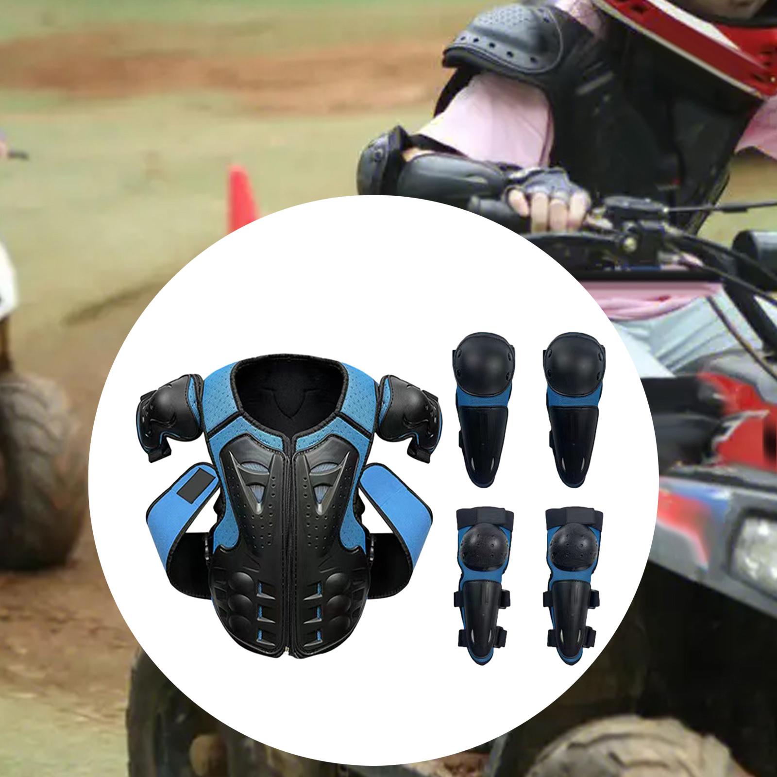 Motorcycle Gear Mesh - Çocuk Motosiklet Zırh Takımı Nefes Alabilen