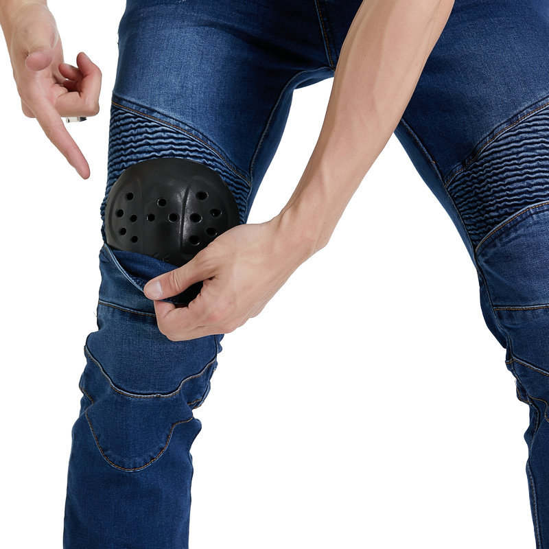 Motorcycle Gear Testing - Erkek Kot Nakışlı Motosiklet Pantolonu Pantalon