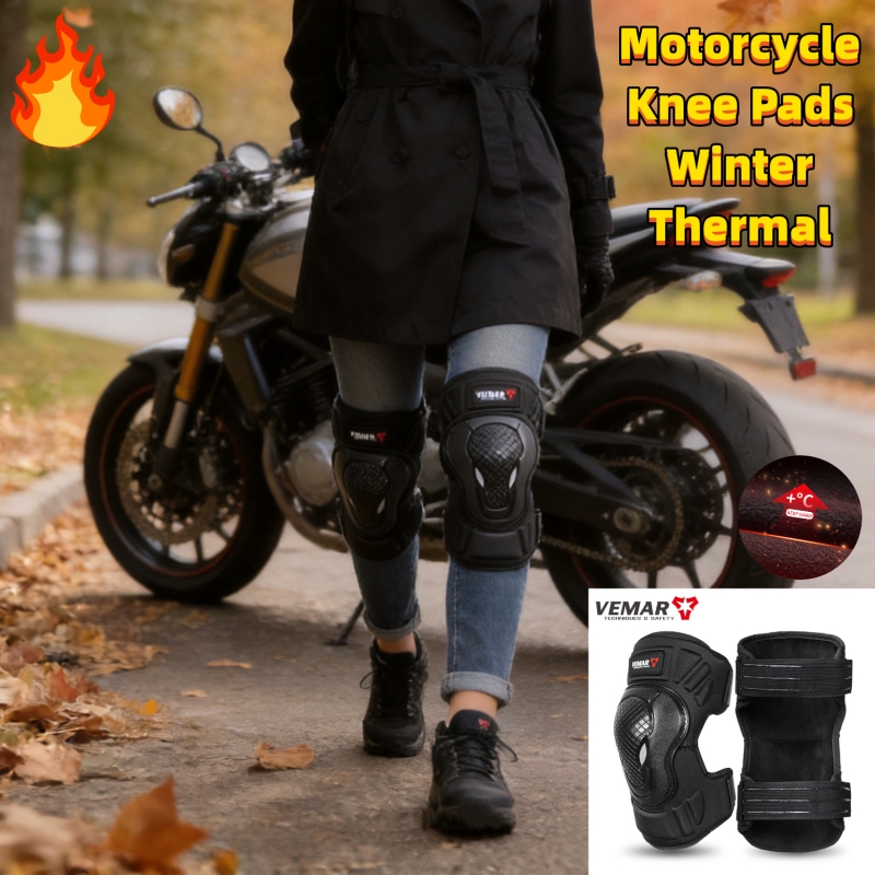 Motorcycle Gear For Woman - VEMAR Polar Astarlı Kışlık Motosiklet Dizlikleri