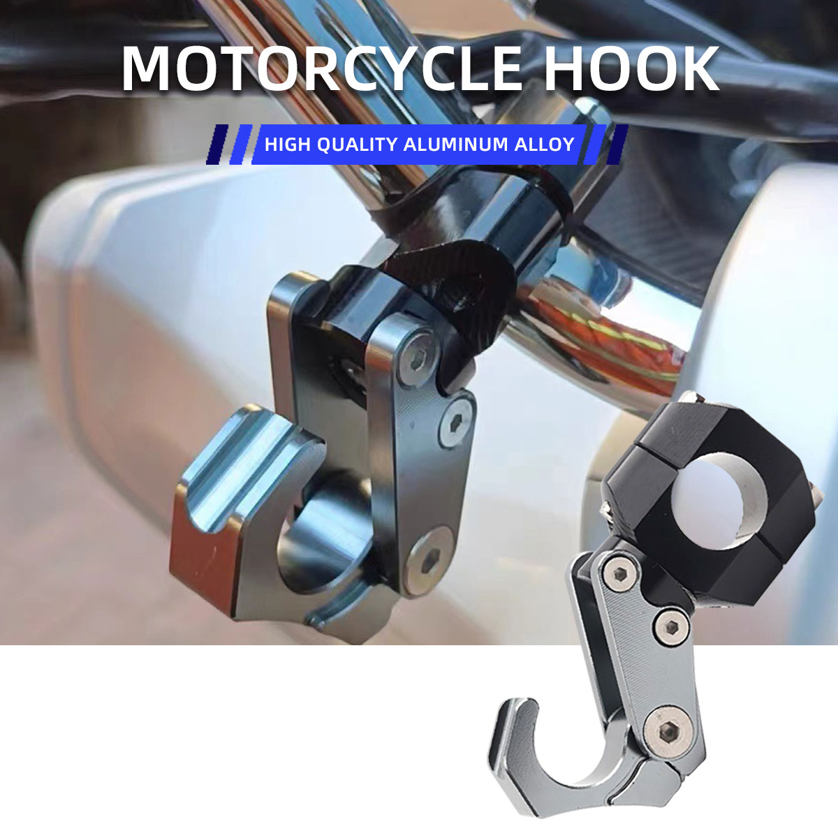 Motorcycle Gear Wall Mount - 1x Motosiklet Modifiye Aksesuarları Alüminyum Alaşımlı