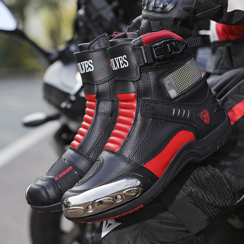 JG.WOLVES Deri Motosiklet Ayak - Motorcycle Gear For Woman incelemesi ve fiyatı