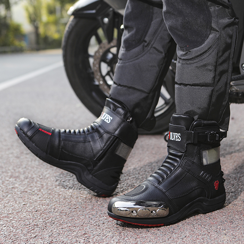 JG.WOLVES Deri Motosiklet Ayak - Motorcycle Gear For Woman incelemesi ve fiyatı