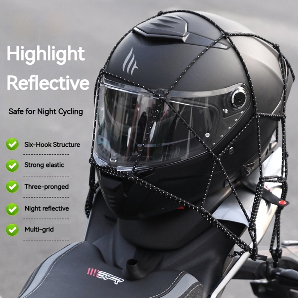 6 Kanca Bagaj Ağı Koruyucu Diş - Motorcycle Gear Mesh incelemesi ve fiyatı
