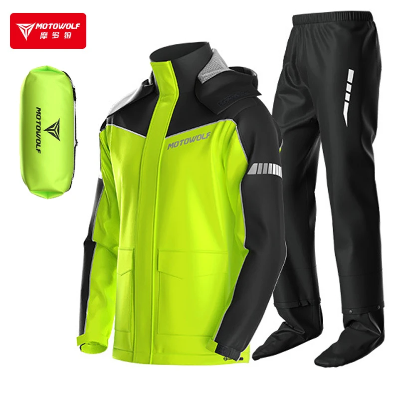 MOTOWOLF Motosiklet Yağmurluk  - Motorcycle Gear Mesh incelemesi ve fiyatı