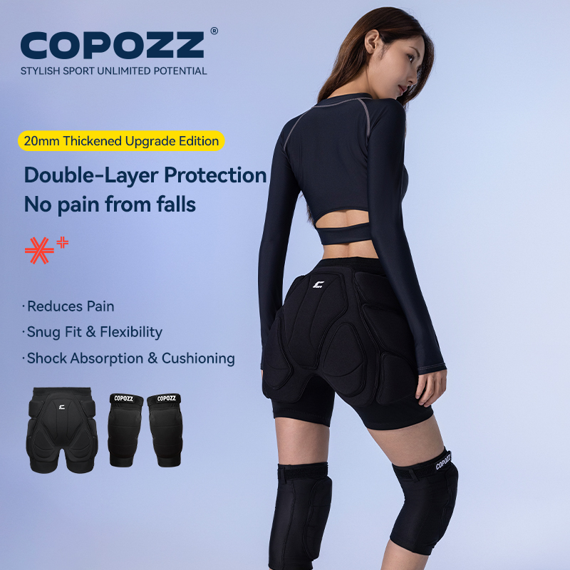 COPOZZ Geliştirilmiş Kayak Diz - Motorcycle Gear Protection incelemesi ve fiyatı