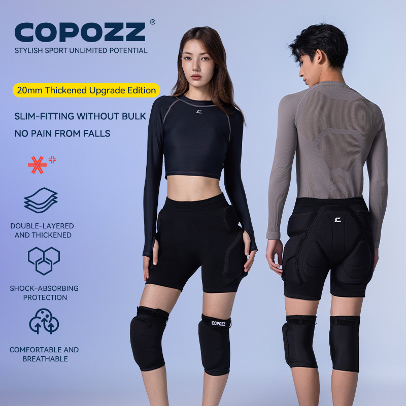 COPOZZ Geliştirilmiş Kayak Diz - Motorcycle Gear Protection incelemesi ve fiyatı